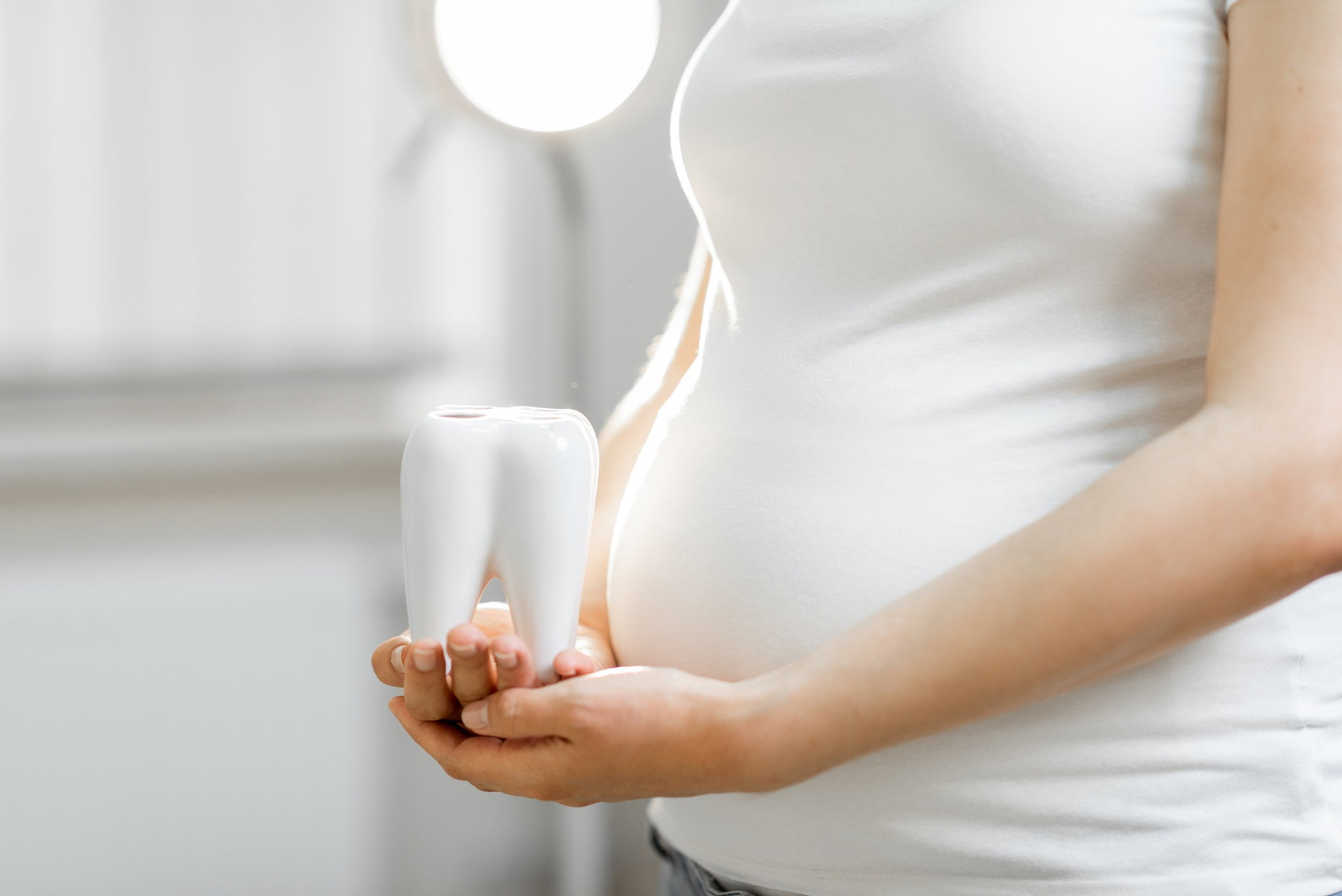 Dental health concept during a pregnancy: Pregnancy and Oral Health