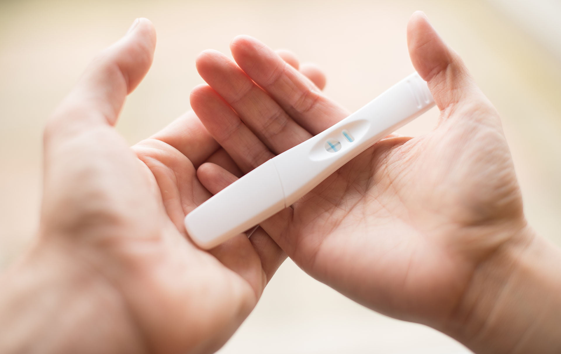 Flooded Pregnancy Test